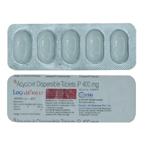 Logivir 400 Dt Tablet product image