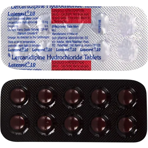 Lotensyl 10 Tablet product image