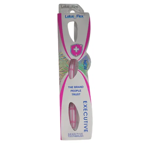 Lotus Flex Executive Toothbrush Pink Colour Wit... product image