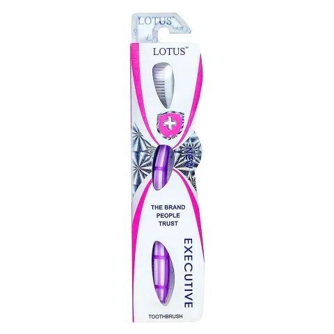 Lotus Flex Executive Toothbrush Purple Colour W... product image