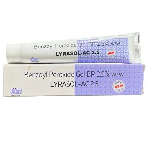 Lyrasol Ac 2.5% Cream 20gm product image