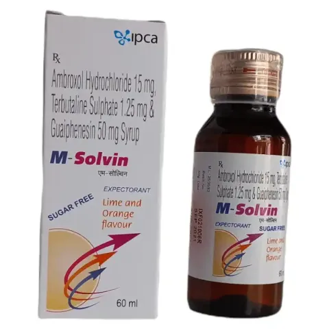 M Solvin Syrup 60ml product image