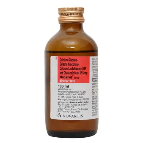 Macalvit Syrup 180ml product image