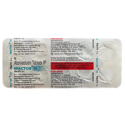 Mactor 20 Tablet product image