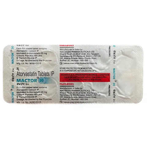 Mactor 20 Tablet product image