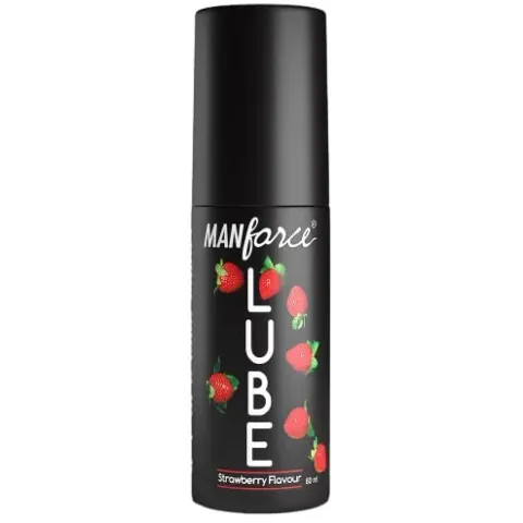 Manforce Lube Strawberry Flavour Gel 60ml product image