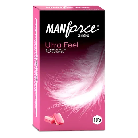 Manforce Ultra Feel Bubble Gum Flavoured Condom... product image