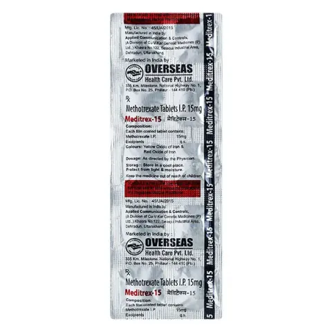 Meditrex 15 Tablet product image