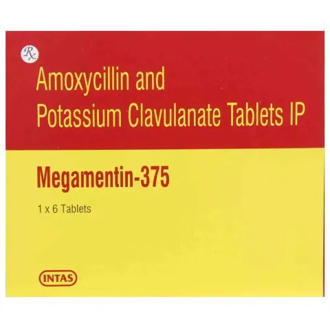 Megamentin 375mg Tablet product image