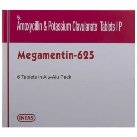 Megamentin 625mg Tablet product image