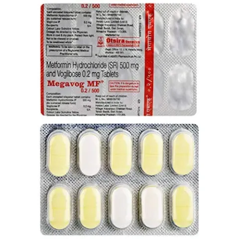 Megavog Mf 0.2/500 Tablet product image