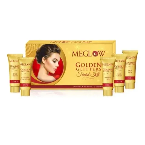 Meglow Golden Glitters Facial Kit product image