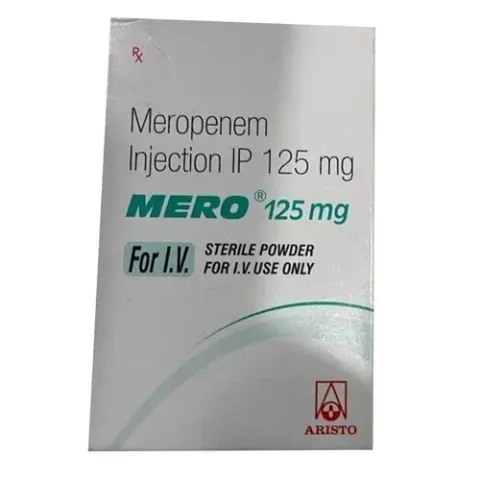 Mero 125mg Injection product image