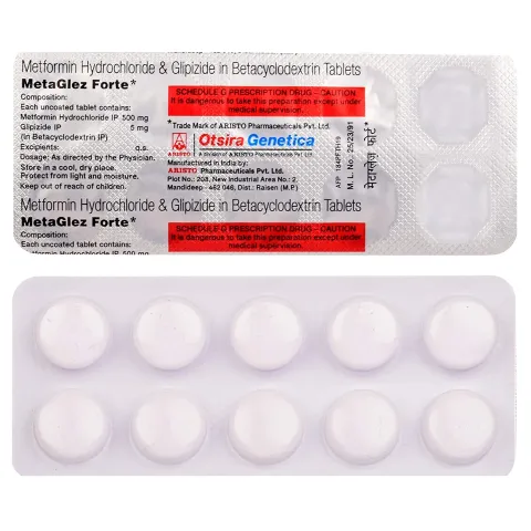 Metaglez Forte Tablet product image