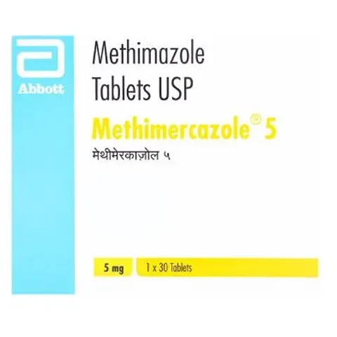 Methimazole 5 Tablet product image