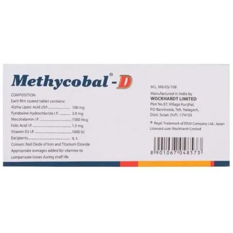 Methycobal D Tablet product image