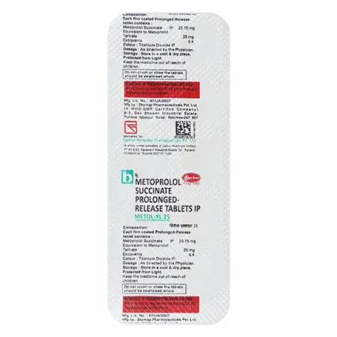 Metol Xl 25 Tablet product image