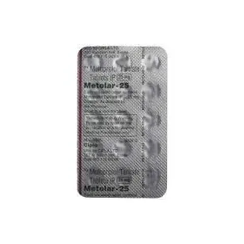 Metolar 25 Tablet product image