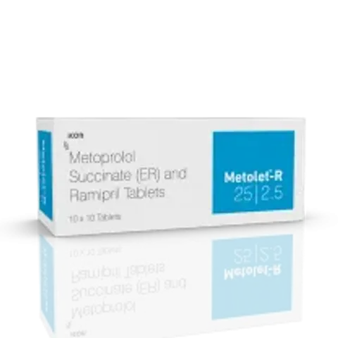 Metolet R 25/2.5 Tablet product image