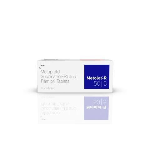Metolet R 50/5 Tablet product image
