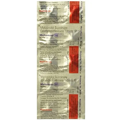 Metomac 50 Tablet product image