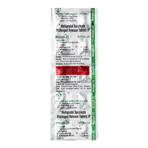 Metopil 25 Tablet product image