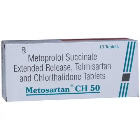 Metosartan Ch 50 Tablet product image