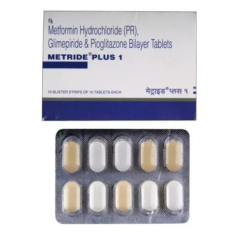 Metride Plus 1 Tablet product image