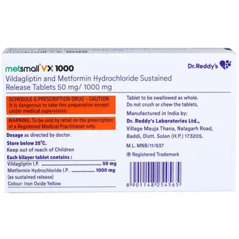 Metsmall Vx 1000 Tablet product image