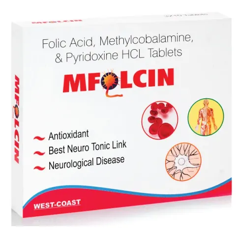 Mfolcin Tablet product image