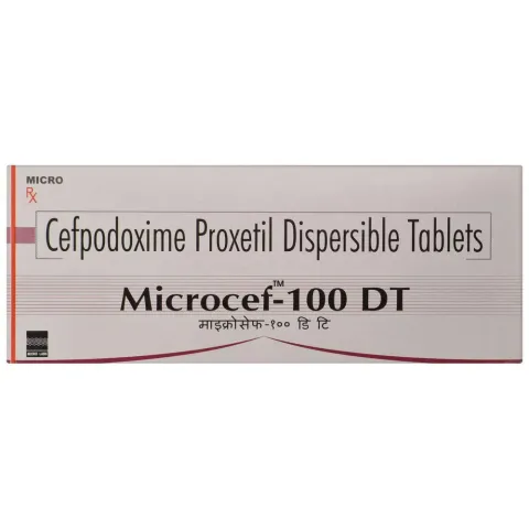 Microcef 100 Dt Tablet product image