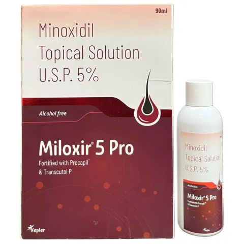 Miloxir Pro 5% Solution 90ml product image