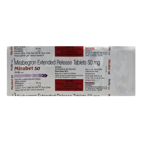 Mirabet 50 Tablet product image