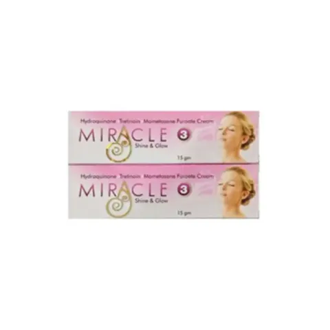 Miracle 3 Cream 15gm product image