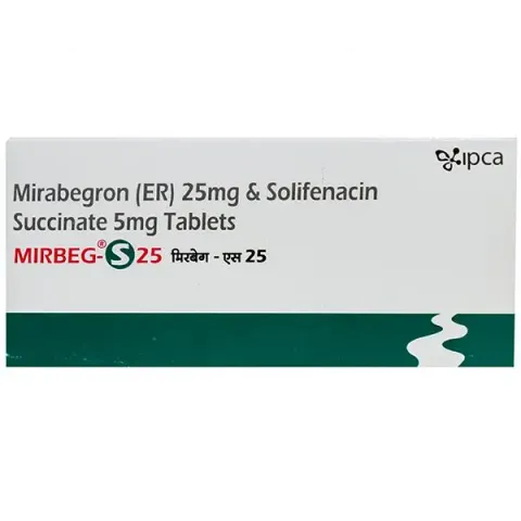 Mirbeg S 25 Tablet product image