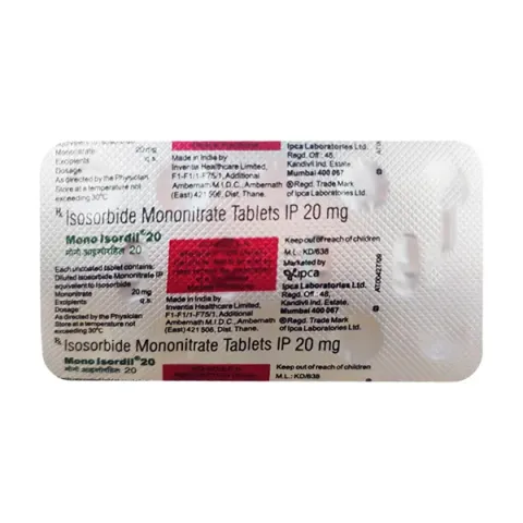Mono Isordil 20 Tablet product image