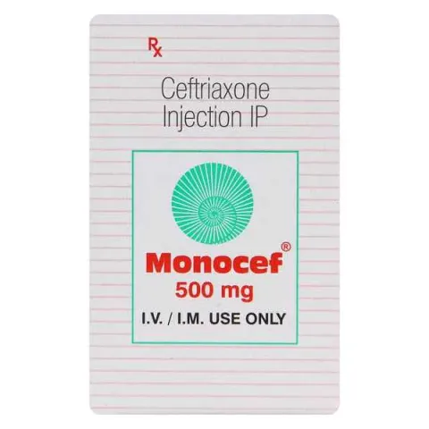 Monocef 500mg Injection product image