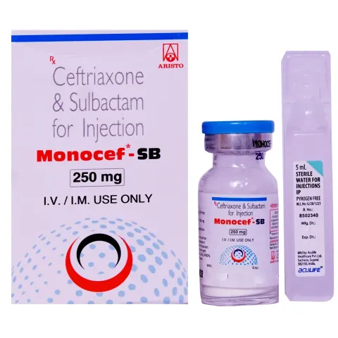 Monocef Sb 250mg Injection product image