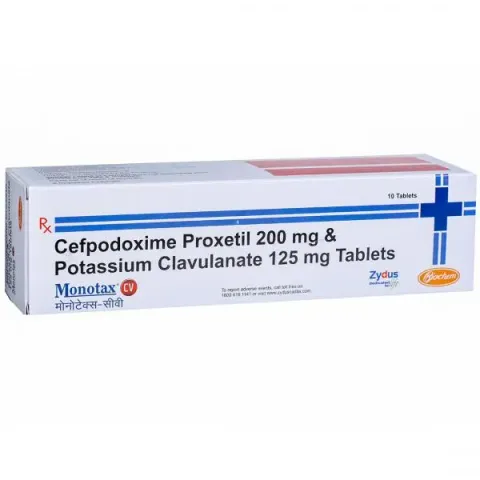 Monotax Cv 200mg/125mg Tablet product image