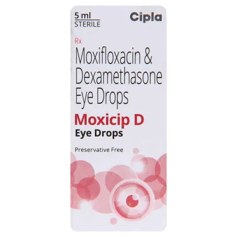 Moxicip D Eye Drops product image
