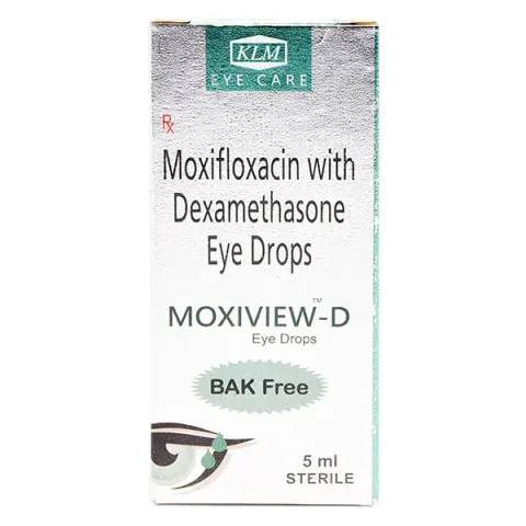 Moxiview D Eye Drop 5ml product image