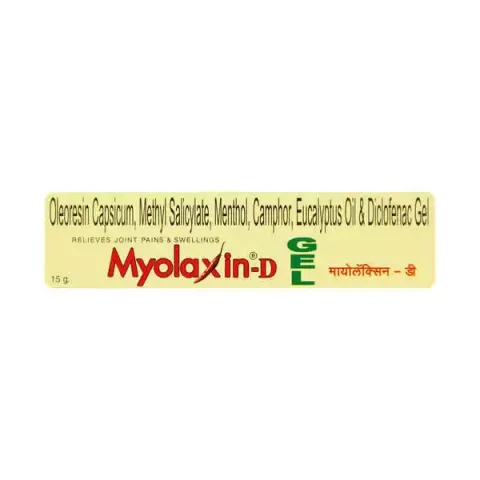 Myolaxin-d Gel 15gm product image