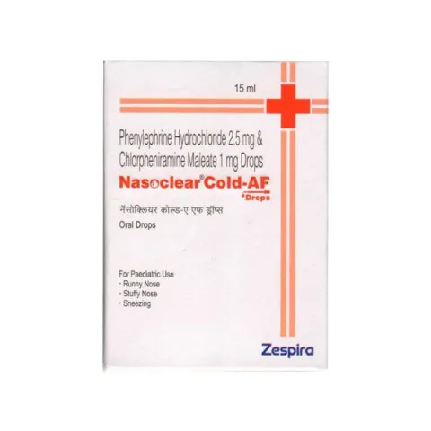 Nasoclear Cold Af Drops 15ml product image