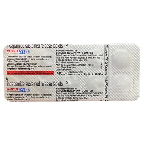 Natrilix Sr Tablet product image