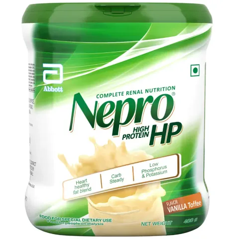 Nepro Hp Vanilla Powder 400gm product image