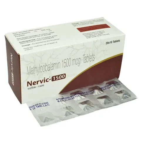 Nervic 1500 Sublingual Tablet product image