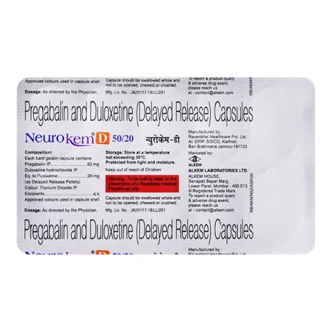 Neurokem D 50/20 Capsule product image