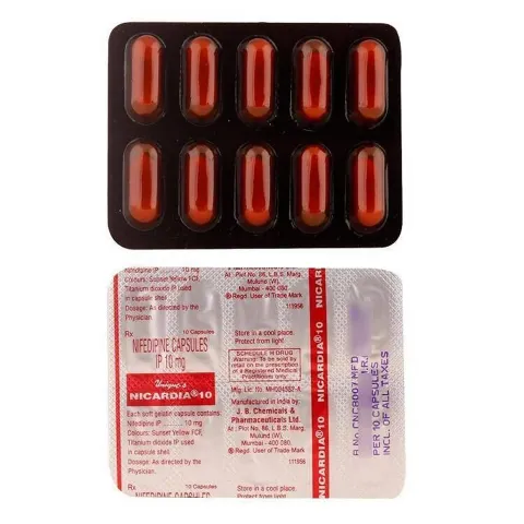 Nicardia 10 Capsule product image