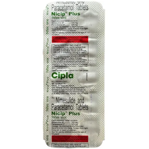 Nicip Plus Tablet product image
