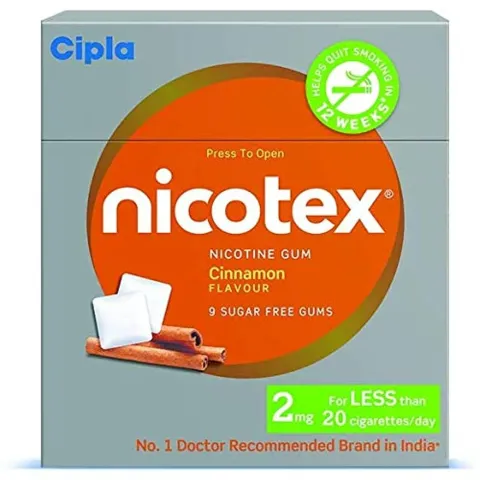 Nicotex Nicotine Sugar Free Mint Plus Gums 2mg product image